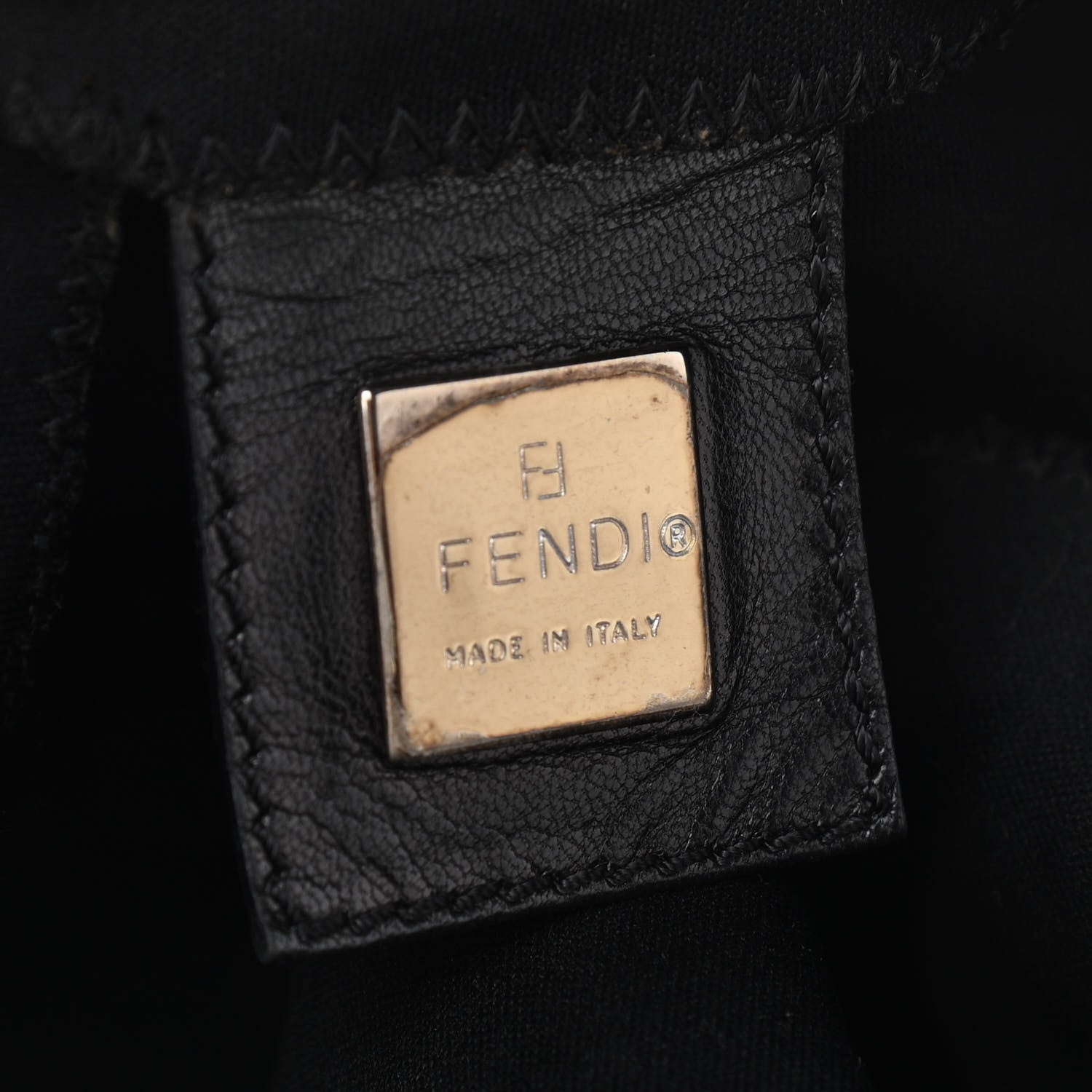 Fendi Neoprene Mama Baguette Black 5 of 9