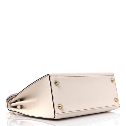 Hermes Chevre Mysore Horseshoe Kelly Sellier 25 Nata Toffee 4 of 10
