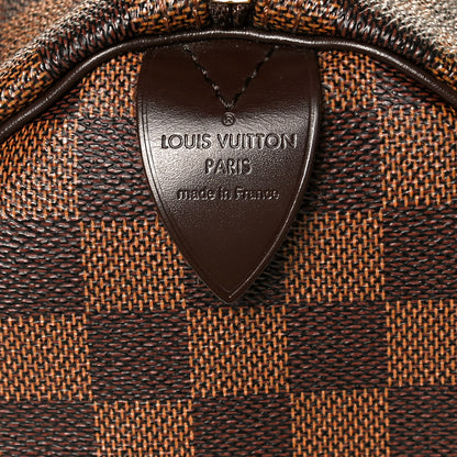 Louis Vuitton Damier Ebene Speedy 30 5 of 11