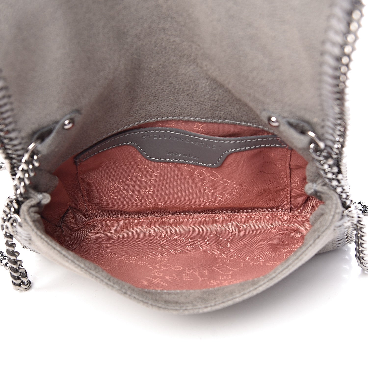 Stella McCartney Shaggy Deer Falabella Crossbody Bag Light Grey 5 of 10