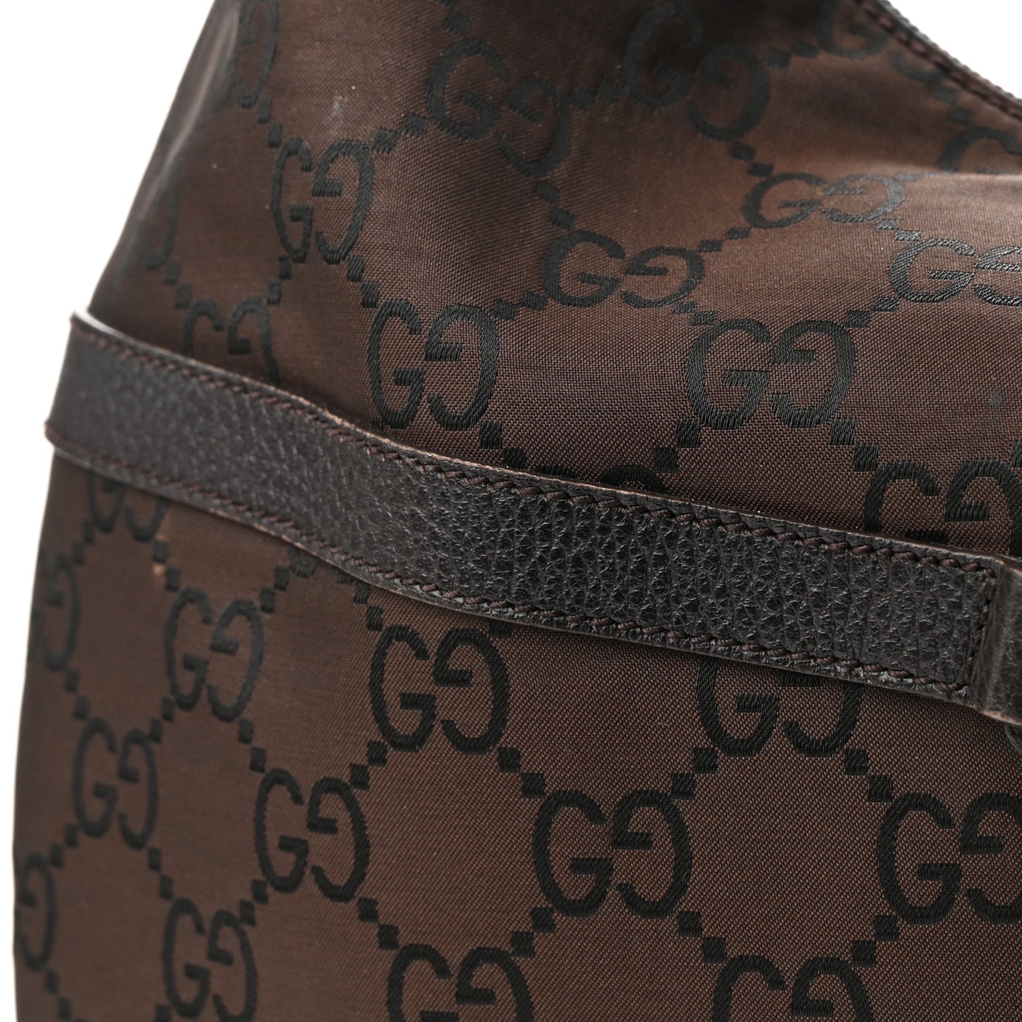 Canvas GG Reins Hobo Brown Black