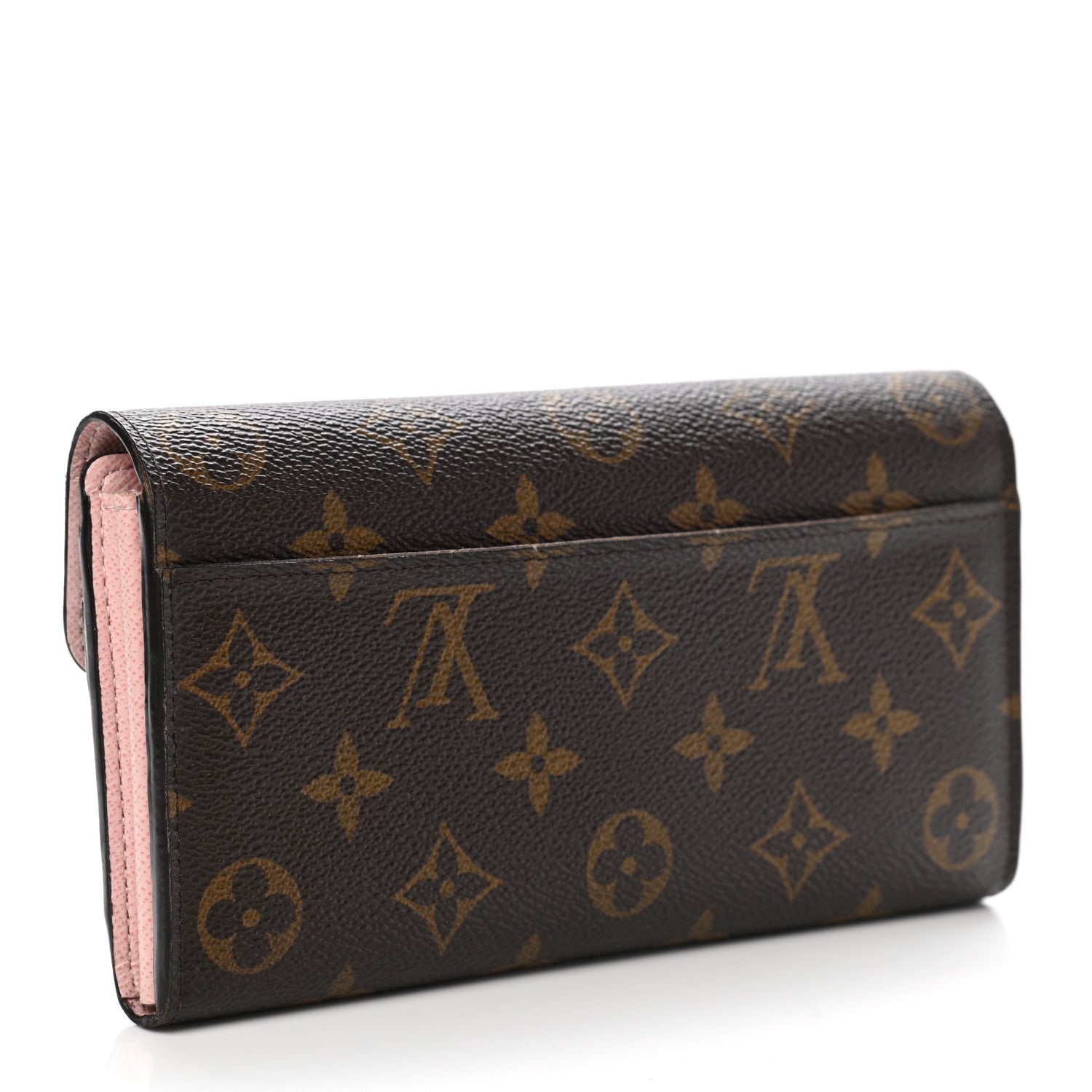 Louis Vuitton Monogram Sarah Wallet NM Rose Ballerine 3 of 14