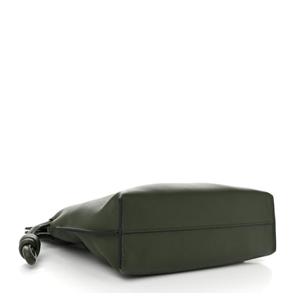 Loewe Calfskin Mini Flamenco Knot Bag Avocado 4 of 9