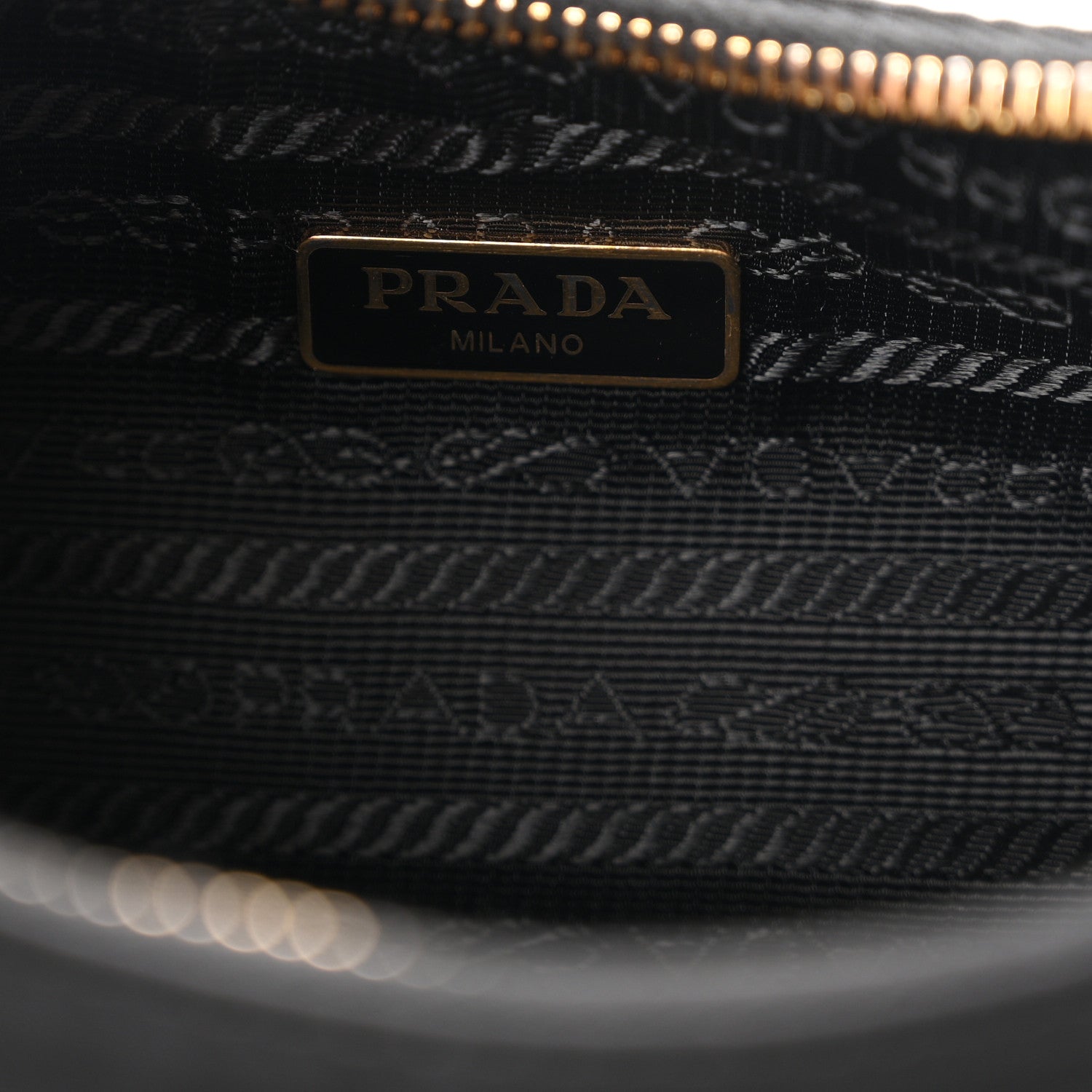 Prada Nylon Re-Edition 2005 Shoulder Bag Black 6 of 11