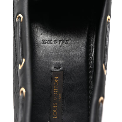 Louis Vuitton Empreinte Gloria Loafers 37 Black 8 of 9