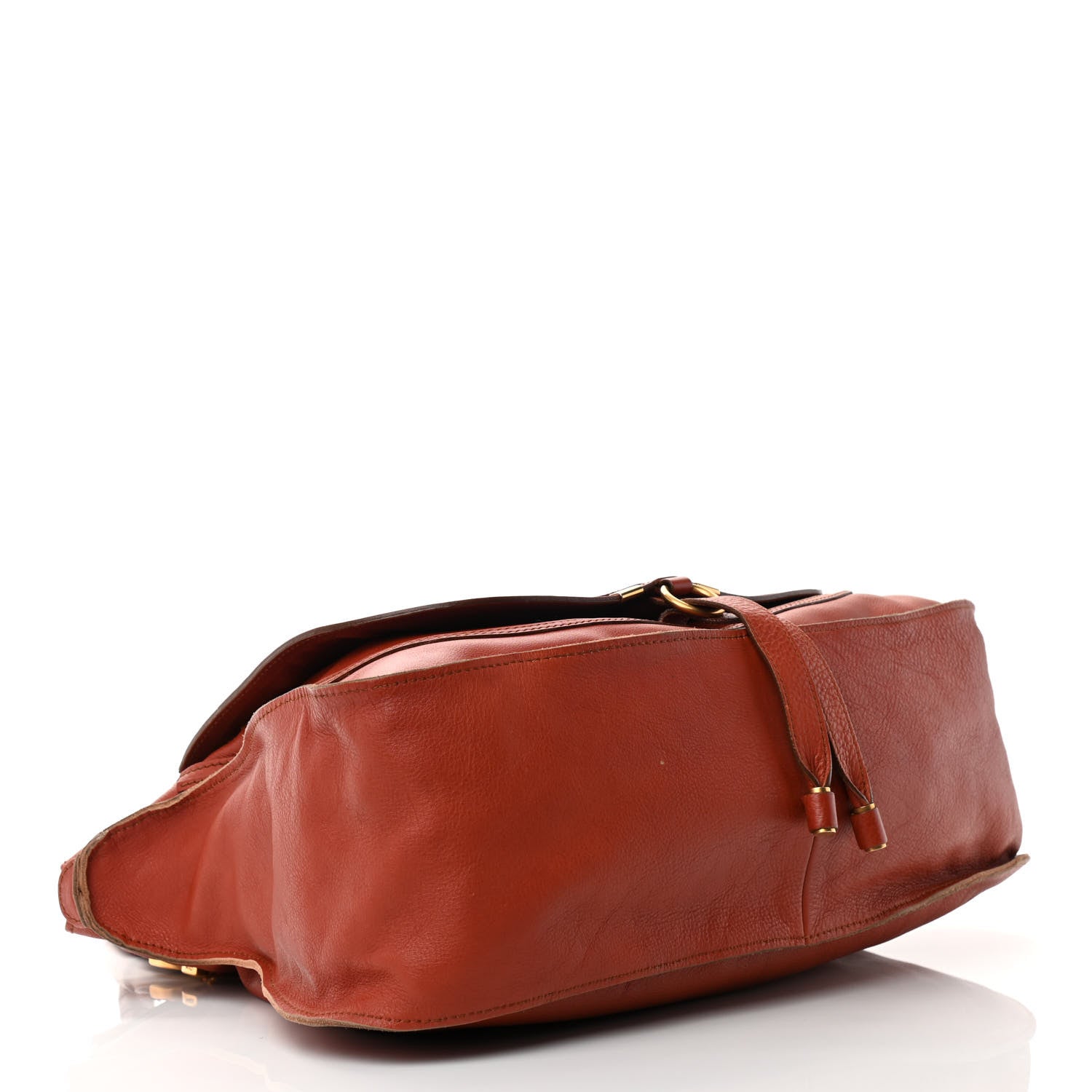 Chloe Calfskin Large Marcie Satchel Maple Leaf 3 of 17