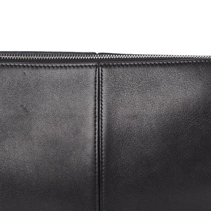 Celine Supple Natural Calfskin Tri-Fold Clutch Black 10 of 11