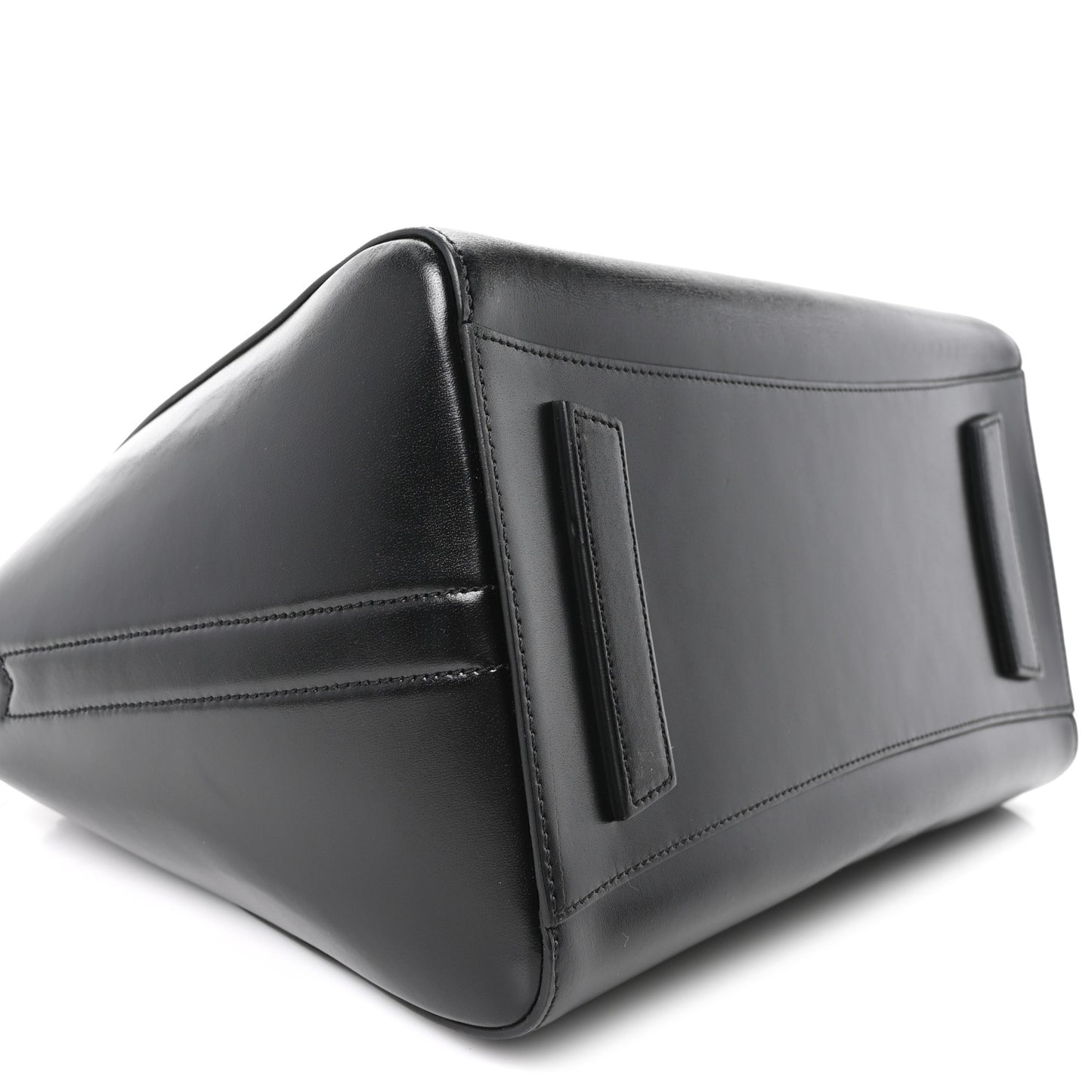 Shiny Lord Calfskin Medium Antigona Black