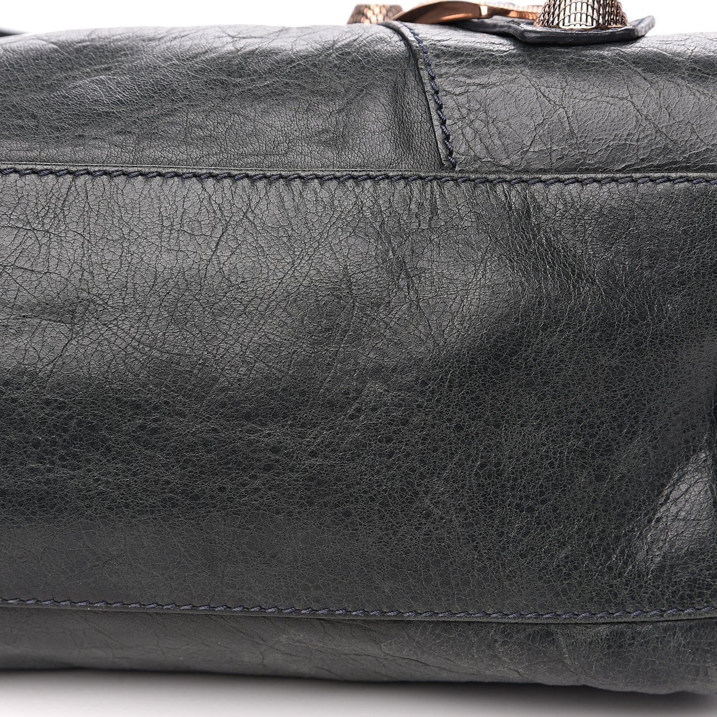 Agneau Giant 21 Rose Gold Hardware City Anthracite