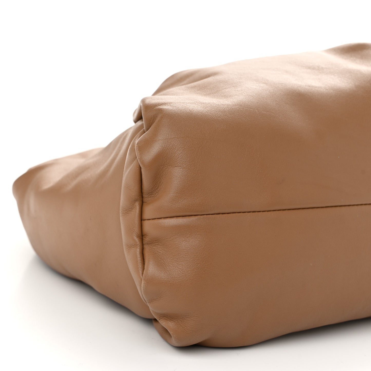 Smooth Butter Calfskin Small The Shoulder Pouch Moutarde