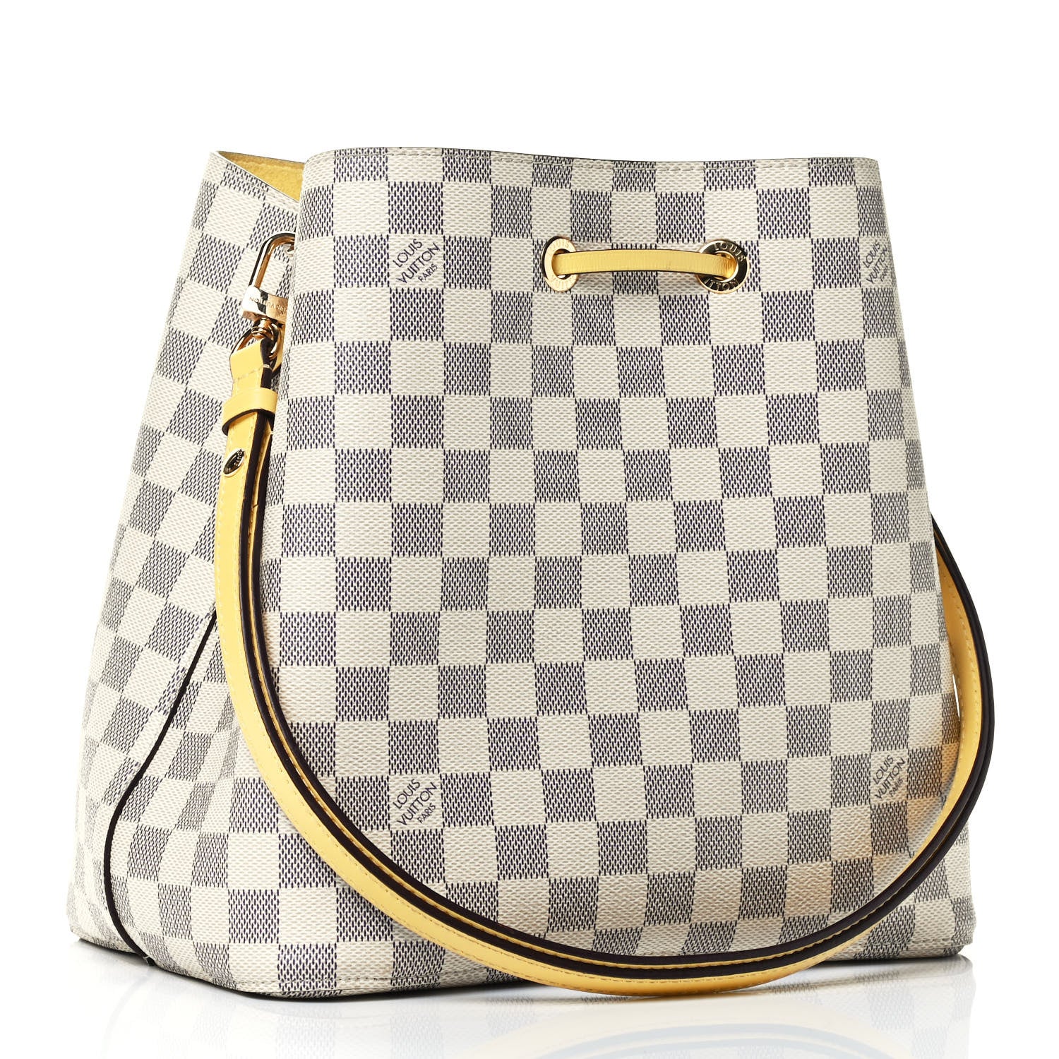 Louis Vuitton Damier Azur Neonoe MM Pineapple 2 of 4