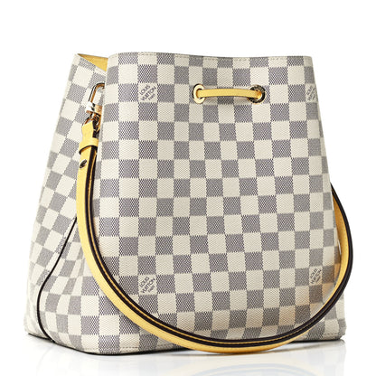 Louis Vuitton Damier Azur Neonoe MM Pineapple 2 of 4