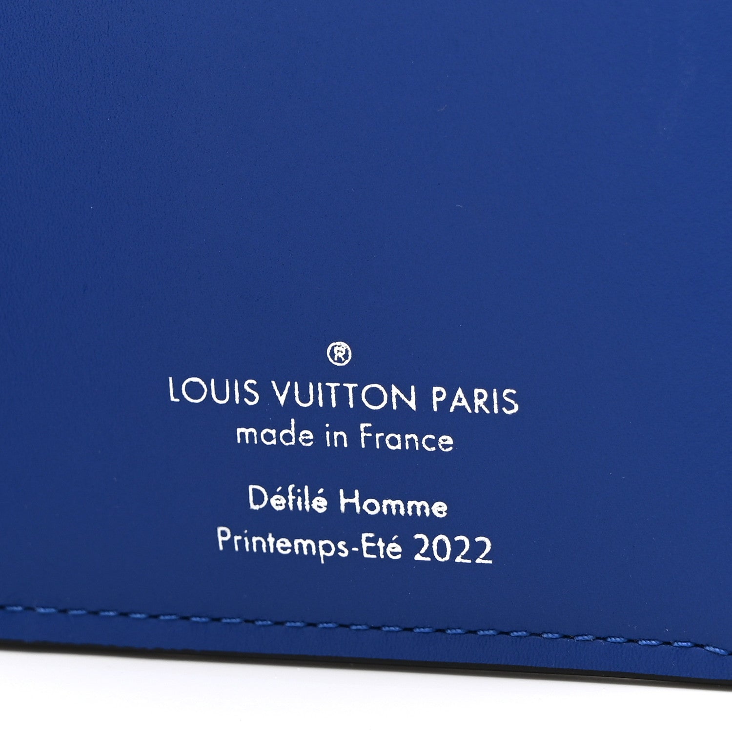 Louis Vuitton Taurillon Illusion Brazza Wallet Bleu Vert 7 of 10