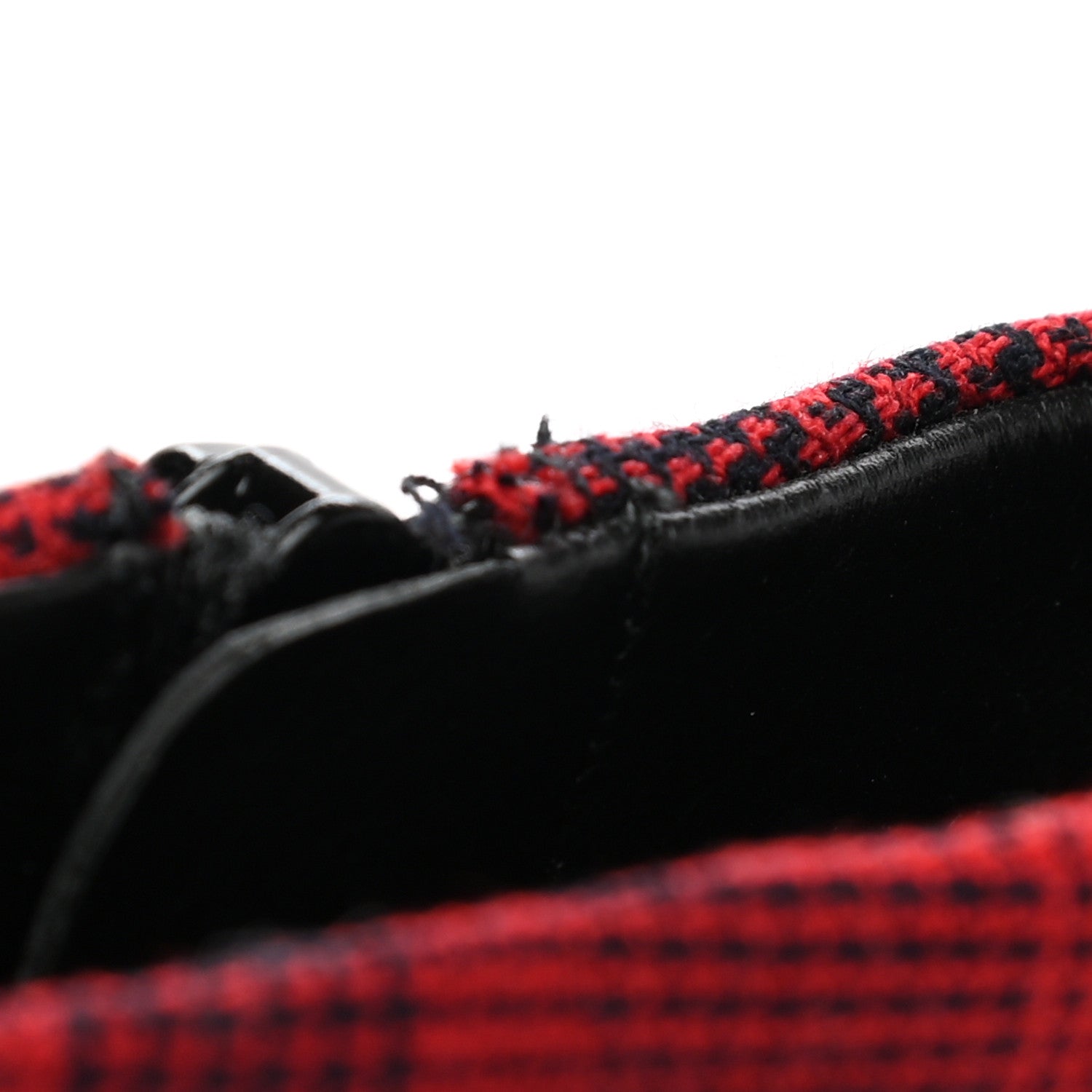 Balenciaga Fabric BB Pointy Toe Ankle Booties 36.5 Red 11 of 11