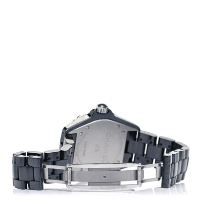 Chanel Stainless Steel Ceramic 38mm J12 Automatic Watch Black 4 of 4
