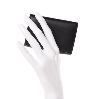 Saint Laurent Calfskin Key Holder Pouch Black 2 of 8