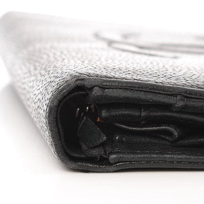 Chanel Caviar Timeless CC Yen Wallet Black 13 of 30
