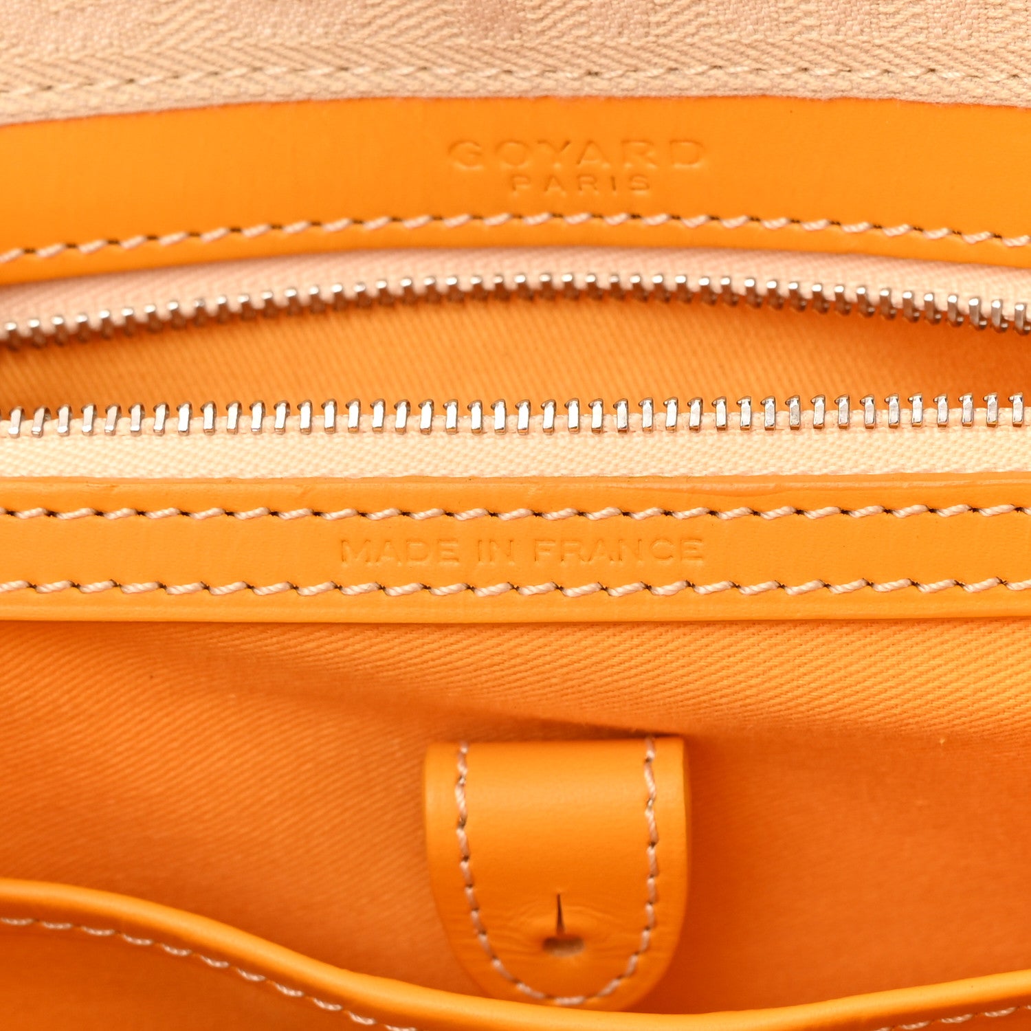 Goyard Goyardine Sac Vendome PM Yellow 7 of 16