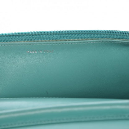 Chanel Patent Quilted Wallet On Chain WOC Green 7 of 15