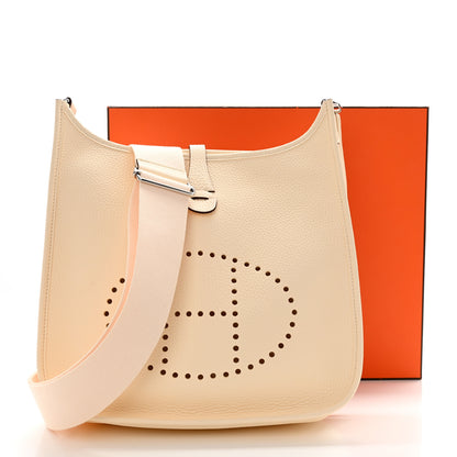 Hermes Taurillon Clemence Evelyne III PM Nata 12 of 12
