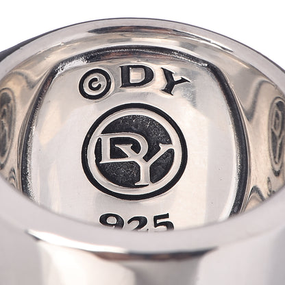 David Yurman Sterling Silver Pietersite Mens Cable Signet Ring 60 9 5 of 5