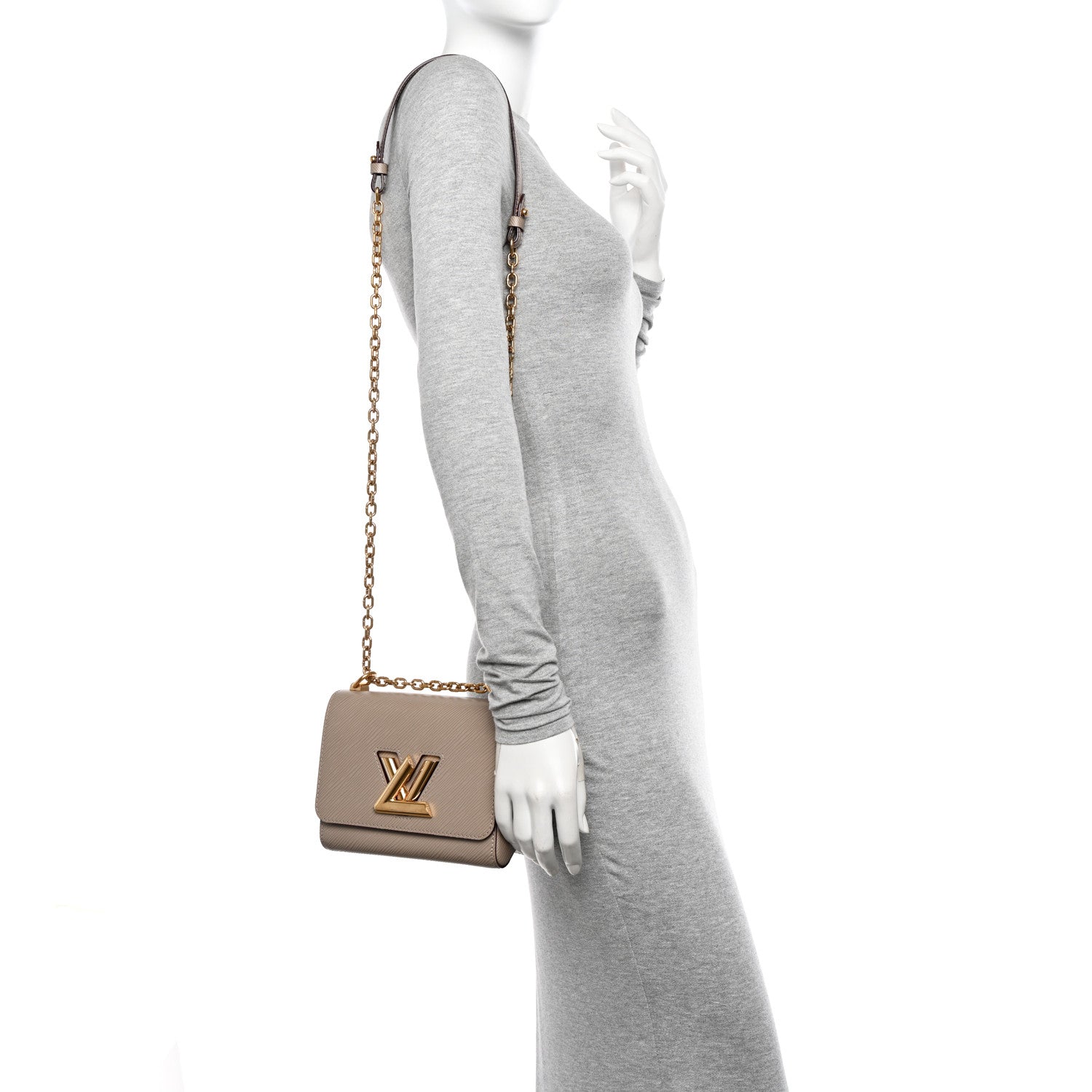 Louis Vuitton Epi Twist Shoulder Bag PM Galet 2 of 11