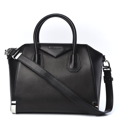 Givenchy Calfskin Metal Corners Small Antigona Black 1 of 9