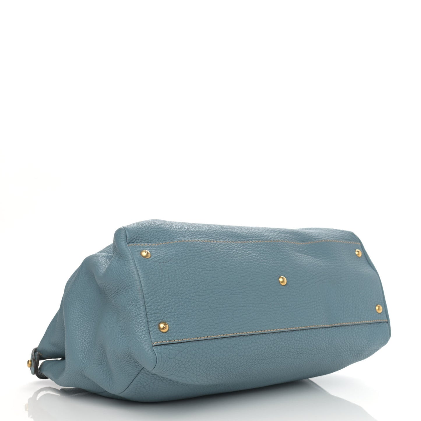 Cuoio Romano Selleria Large Peekaboo Iconic Satchel Carta Zucchero