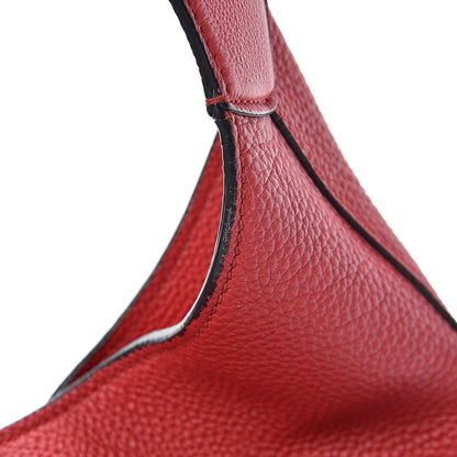Gucci Soft Grained Calfskin Large Jackie Hobo Hibiscus Red 19 of 20