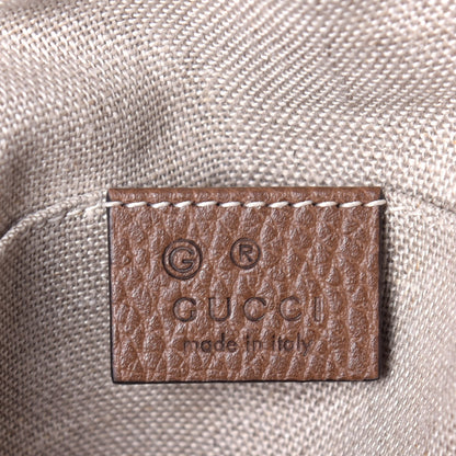 Gucci Monogram Mini Bree Messenger Bag Beige Tabacco 6 of 9