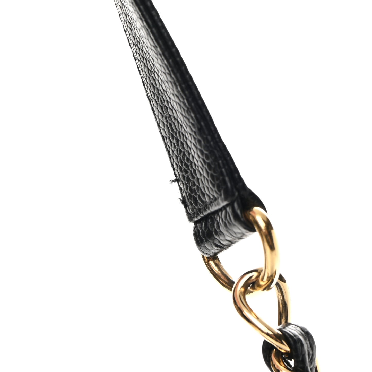 Caviar Quilted Petit Shopping Tote PST Black