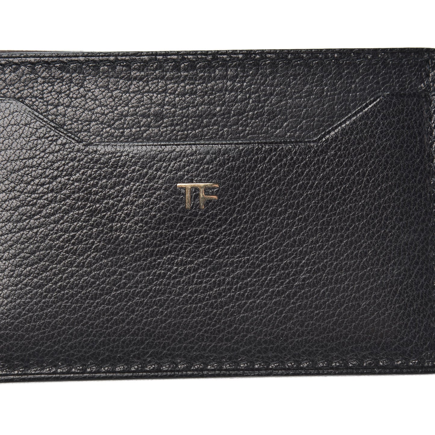 Goatskin Card Holder Black