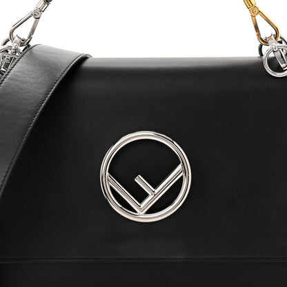 Fendi Vitello Century Opaco F is Fendi Kan I Shoulder Bag Black 8 of 12