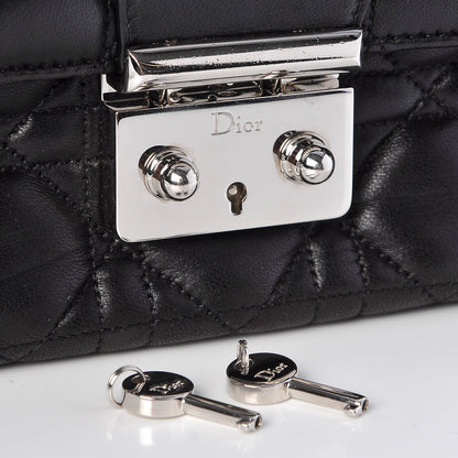 Christian Dior Lambskin Cannage Mini Miss Dior Flap Black 10 of 10