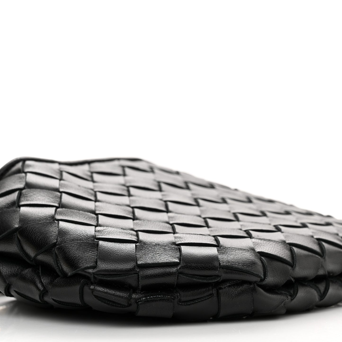 Nappa Intrecciato Mini Sardine Bag Black