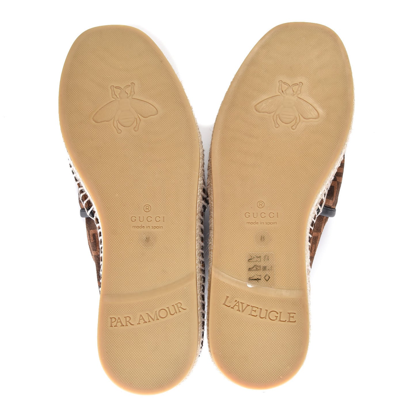Suede Square G Mens Espadrilles 8 Sigaro