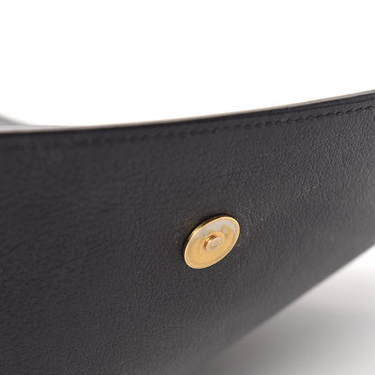 Saint Laurent Calfskin Monogram Large Belle De Jour Clutch Black 20 of 21