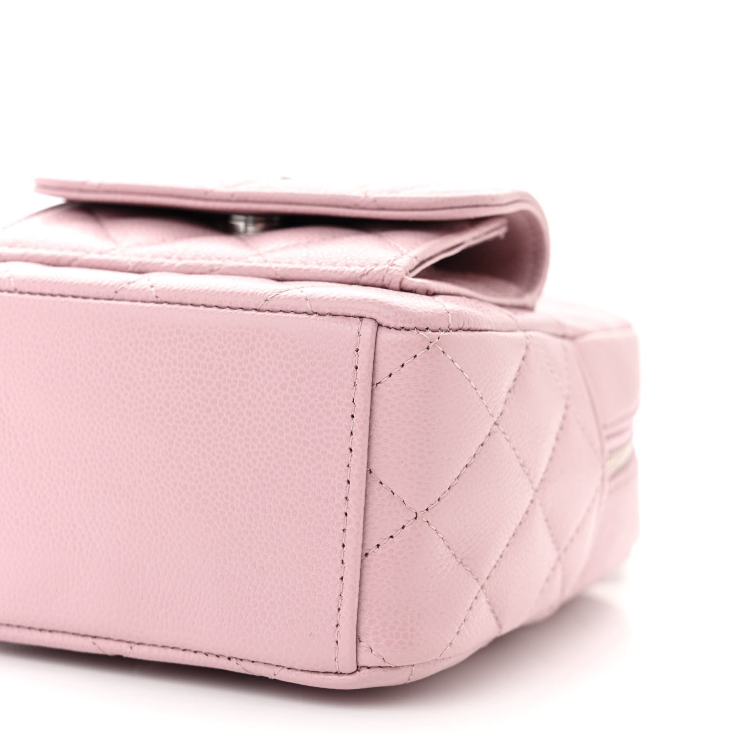 Chanel Caviar Quilted CC Mini Classic Backpack Light Pink 10 of 11