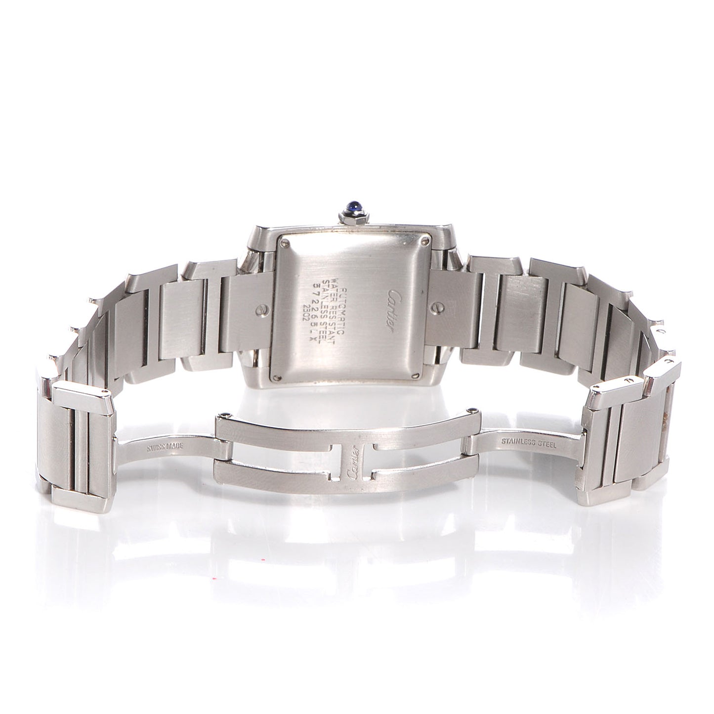 Stainless Steel 28mm Tank Francaise Automatic Watch
