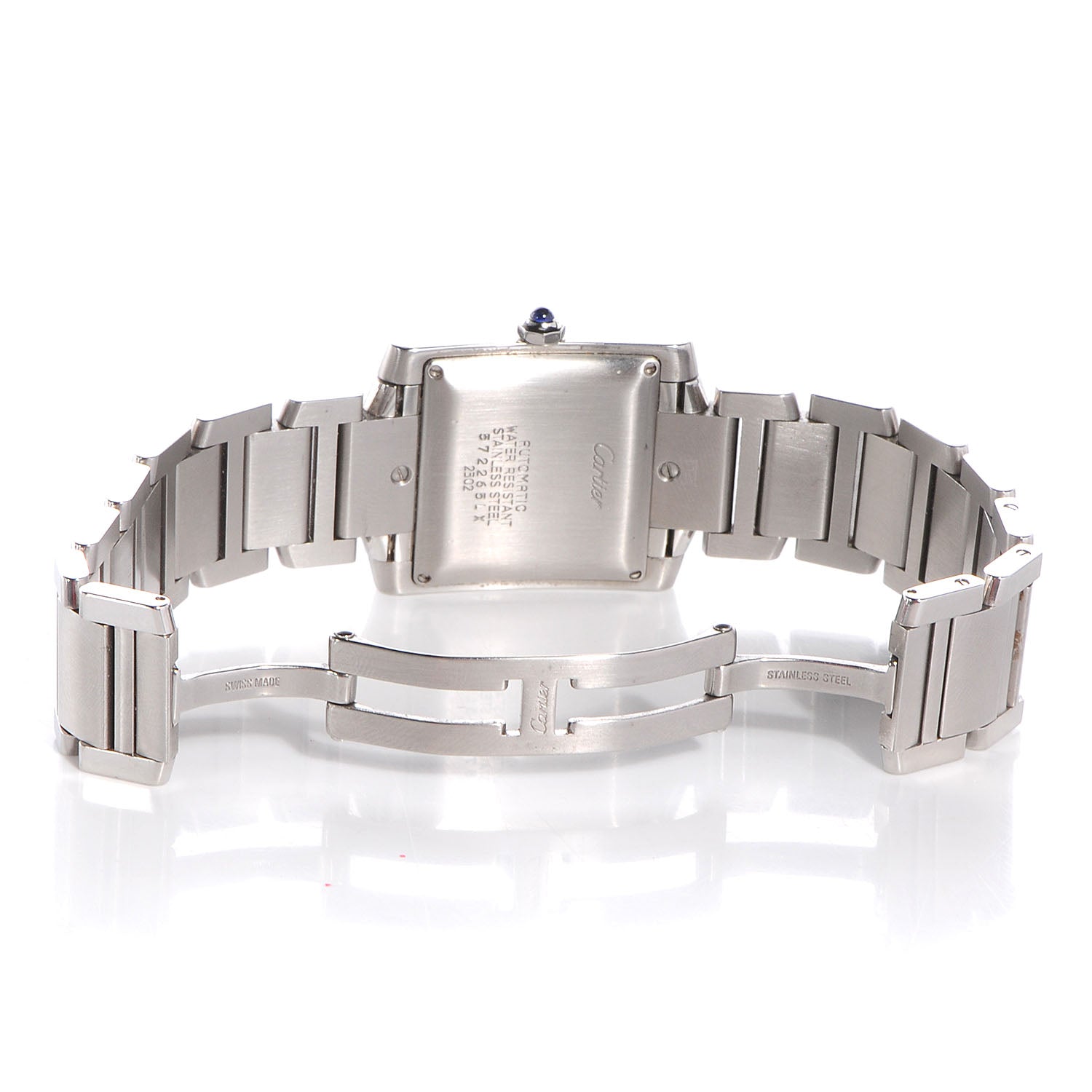 Cartier Stainless Steel 28mm Tank Francaise Automatic Watch 3 of 6