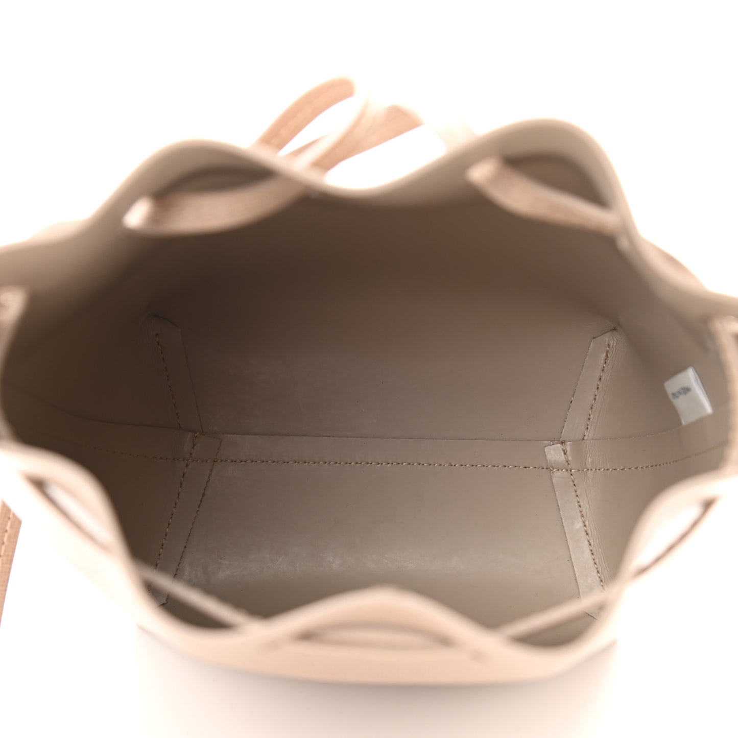 Saffiano Mini Bucket Bag Elefante