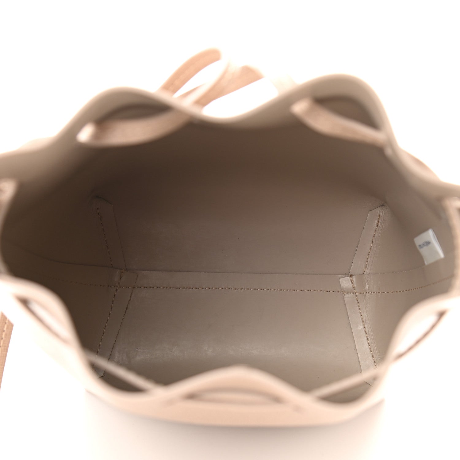 Mansur Gavriel Saffiano Mini Bucket Bag Elefante 5 of 9