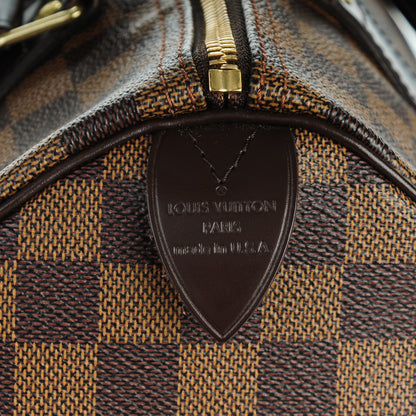Louis Vuitton Damier Ebene Speedy 30 5 of 6