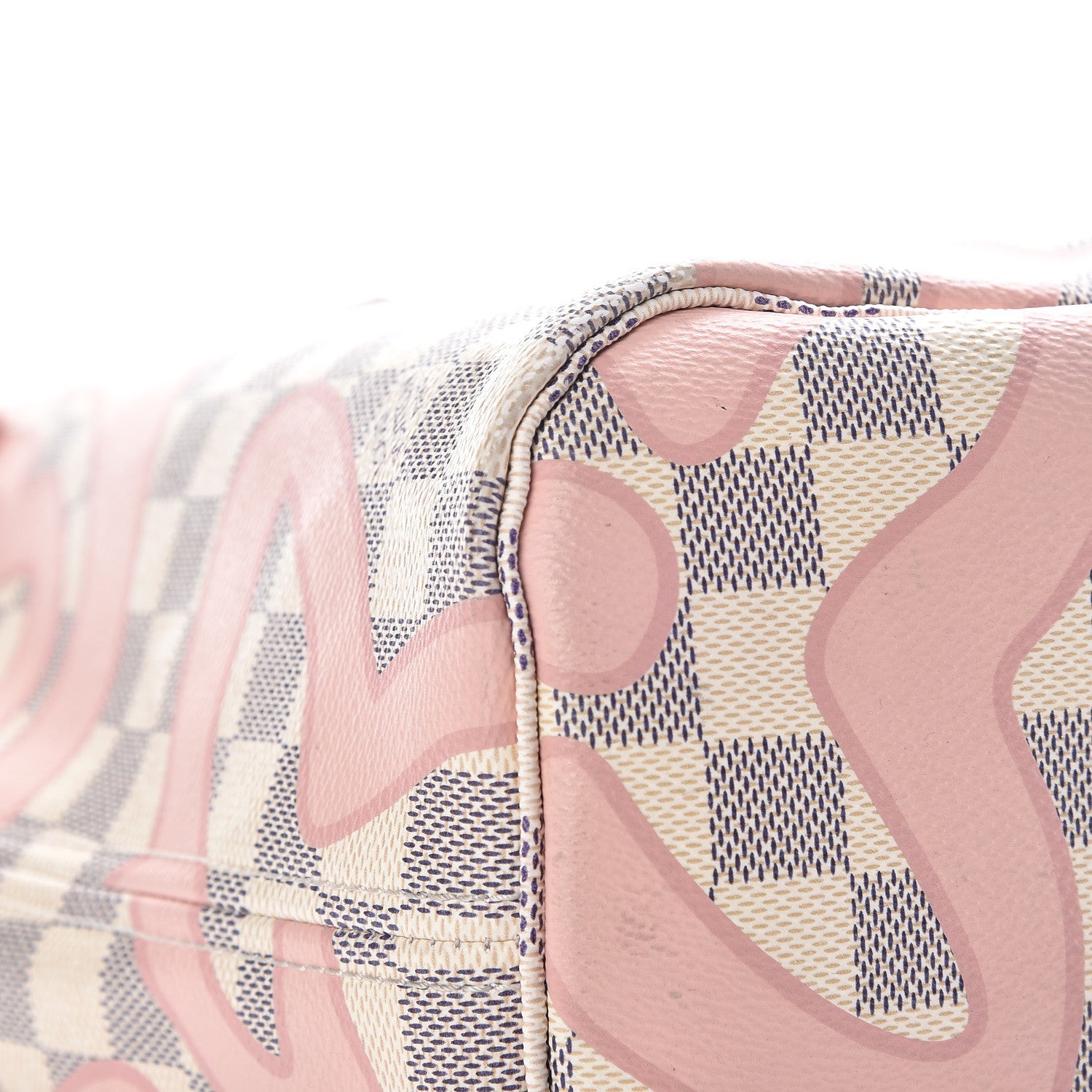 Louis Vuitton Damier Azur Tahitienne Neverfull MM 16 of 17