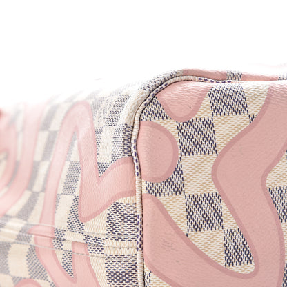 Louis Vuitton Damier Azur Tahitienne Neverfull MM 16 of 17