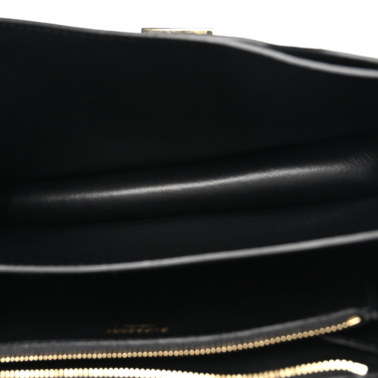 Grained Calfskin Medium TB Bag Black