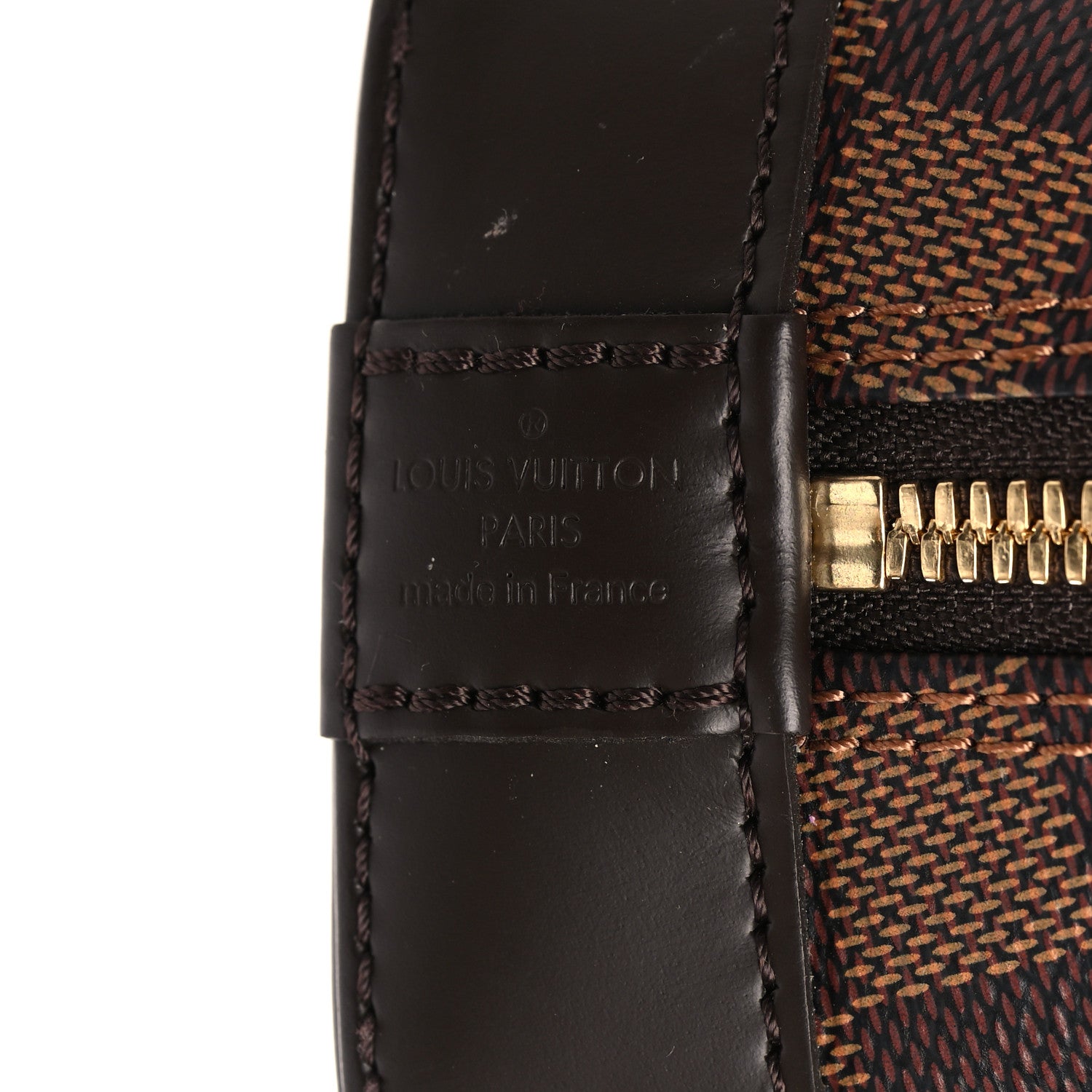 Louis Vuitton Damier Ebene Alma BB 6 of 9