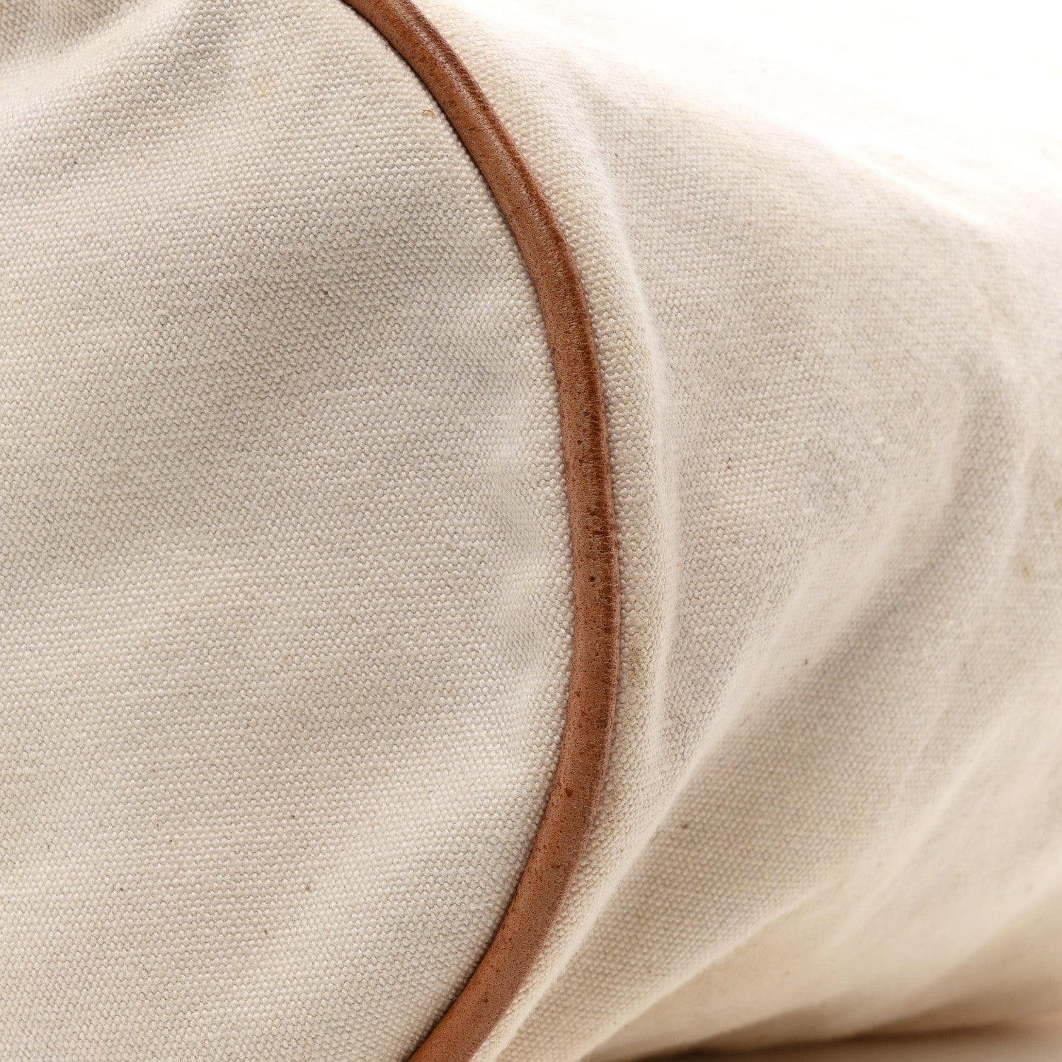 Hermes Toile Sac Polochon Natural 10 of 10