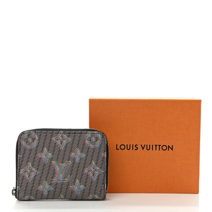 Louis Vuitton Calfskin Monogram LV Pop Zippy Coin Purse Blue 7 of 7