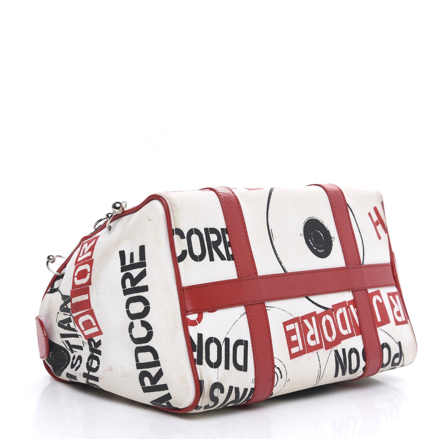 Canvas Hardcore Pierced Boston Black Red White